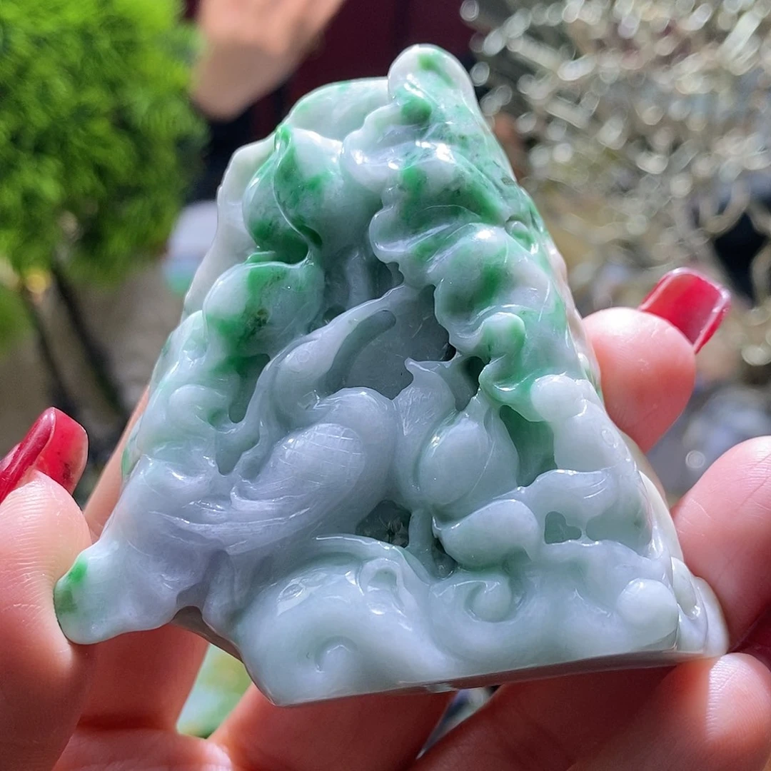 【闪购商品】翡翠颈饰未镶嵌鱼