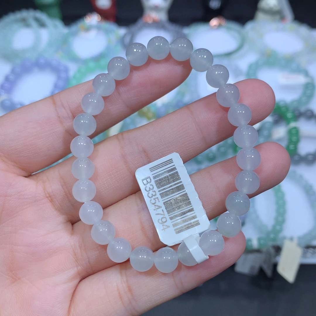 翡翠未镶嵌手串天然