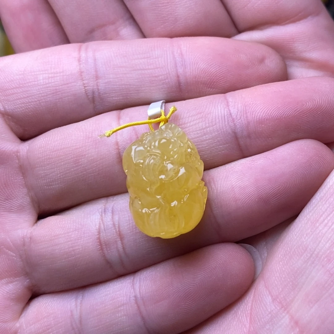琥珀未镶嵌裸石蜜蜡