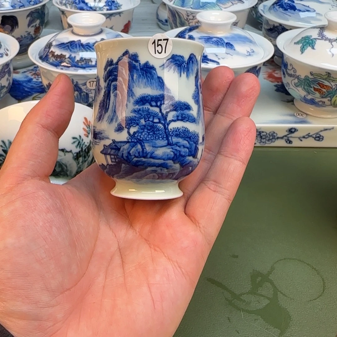 彦祖纯手工手绘茶具157