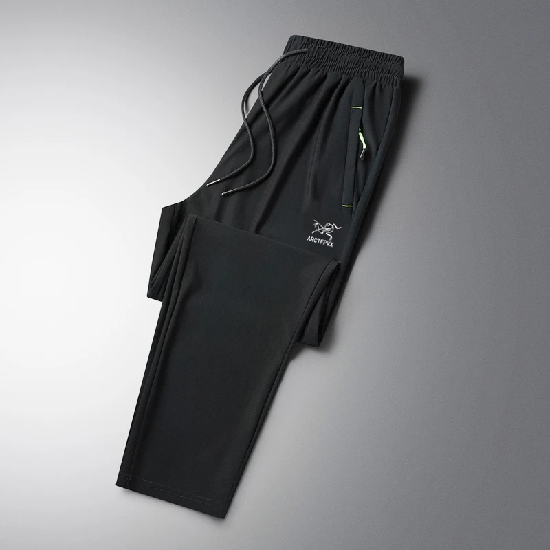 [奥莱撤柜]N 冰丝长裤 薄款休闲 大码男士 休闲男士 透气运动