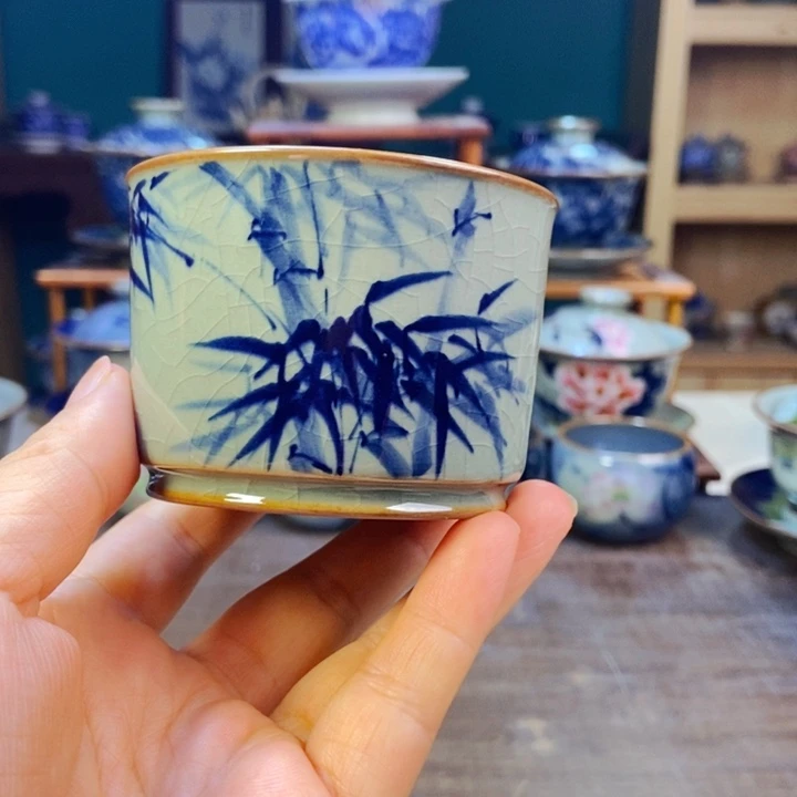 瓷片手工制作工艺精湛等特点