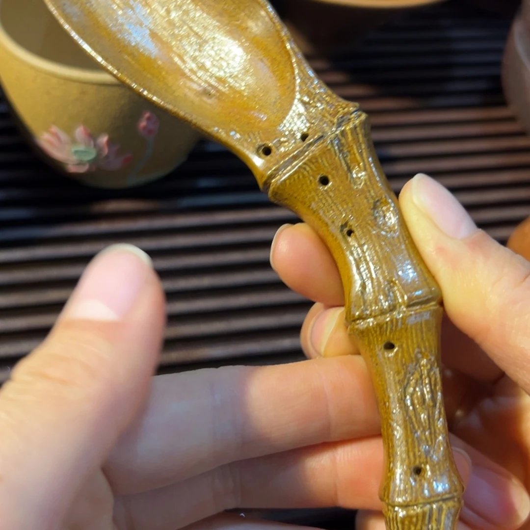 紫砂茶杯福利价茶勺