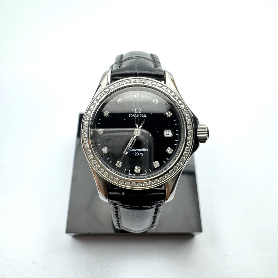 99新 Omega/欧米茄 海马系列/石英/29mm/单表/9067/9038