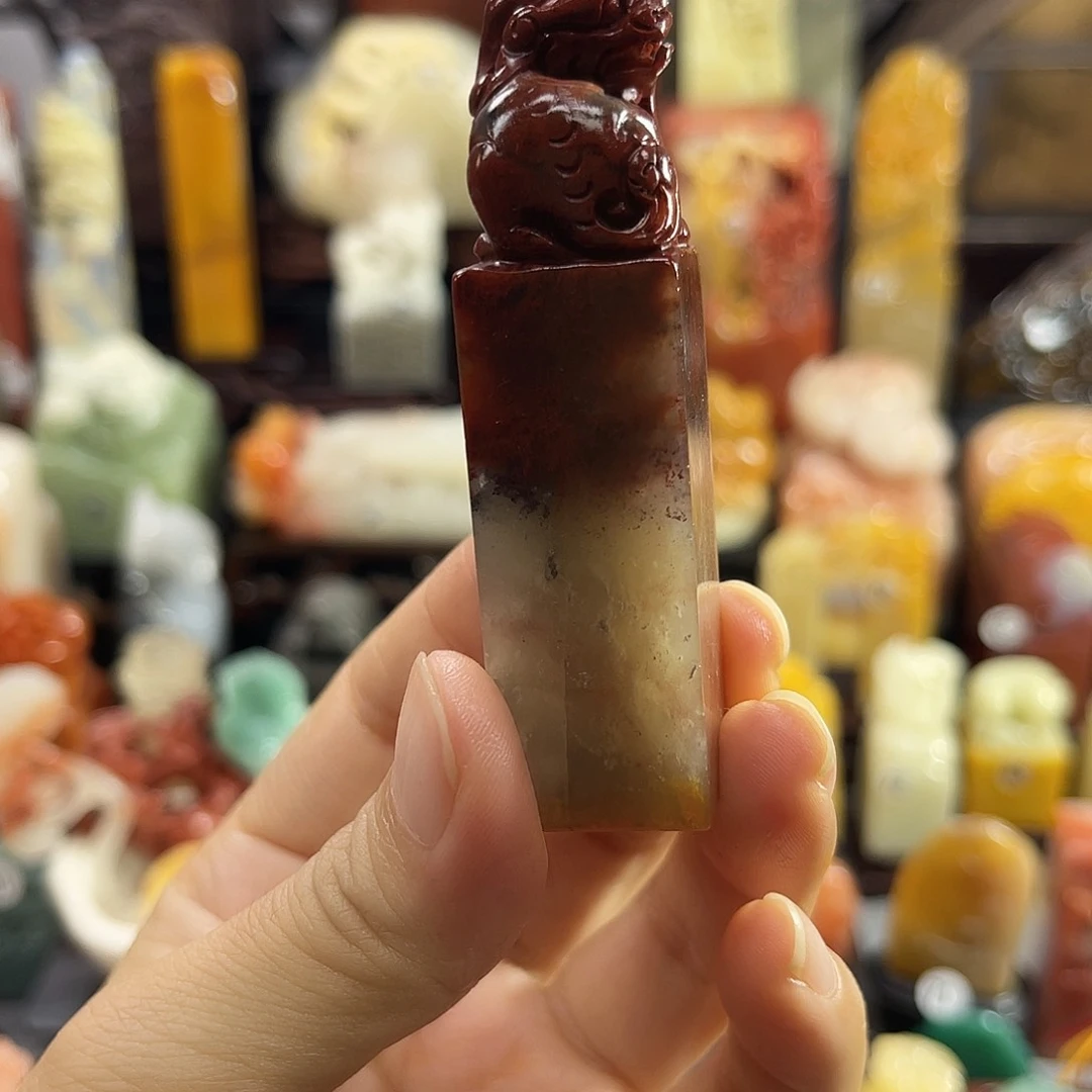 寿山石印石剑****6566包邮