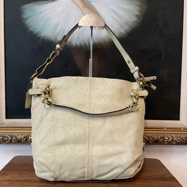 95新 COACH/蔻驰 coach蔻驰单肩包/004689/尺寸29*27