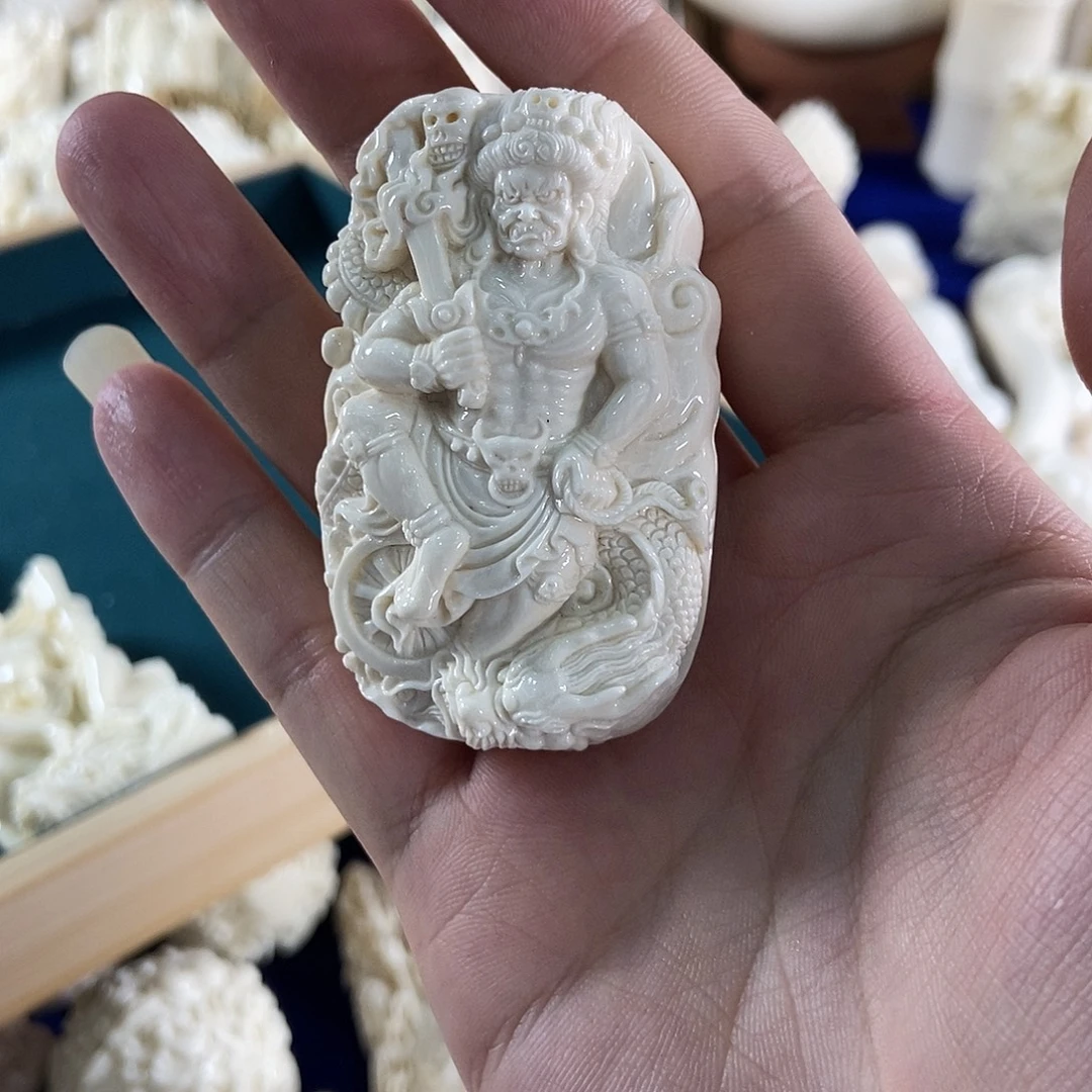 百***郎不动冥王牌双面雕刻