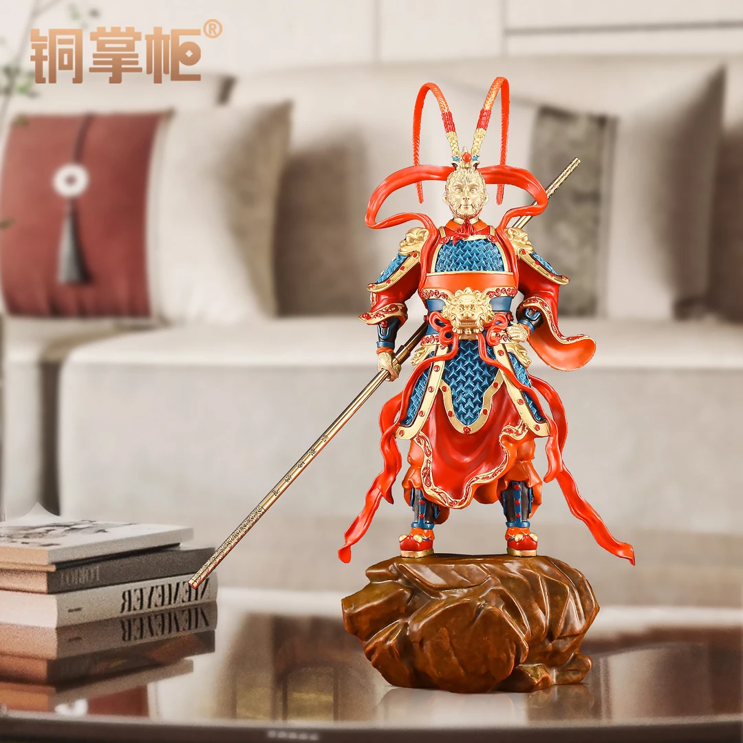 铜掌柜孙悟空摆件铜猴子齐天大圣神像客厅家居装饰工艺品乔迁礼品