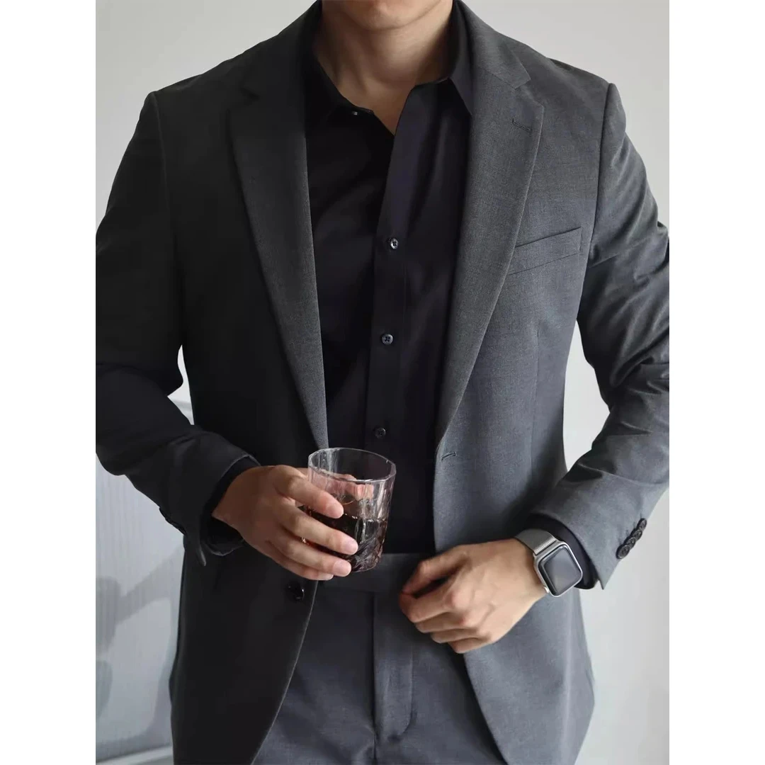 西服早秋套装【两件套】西裤西服商务职业正装