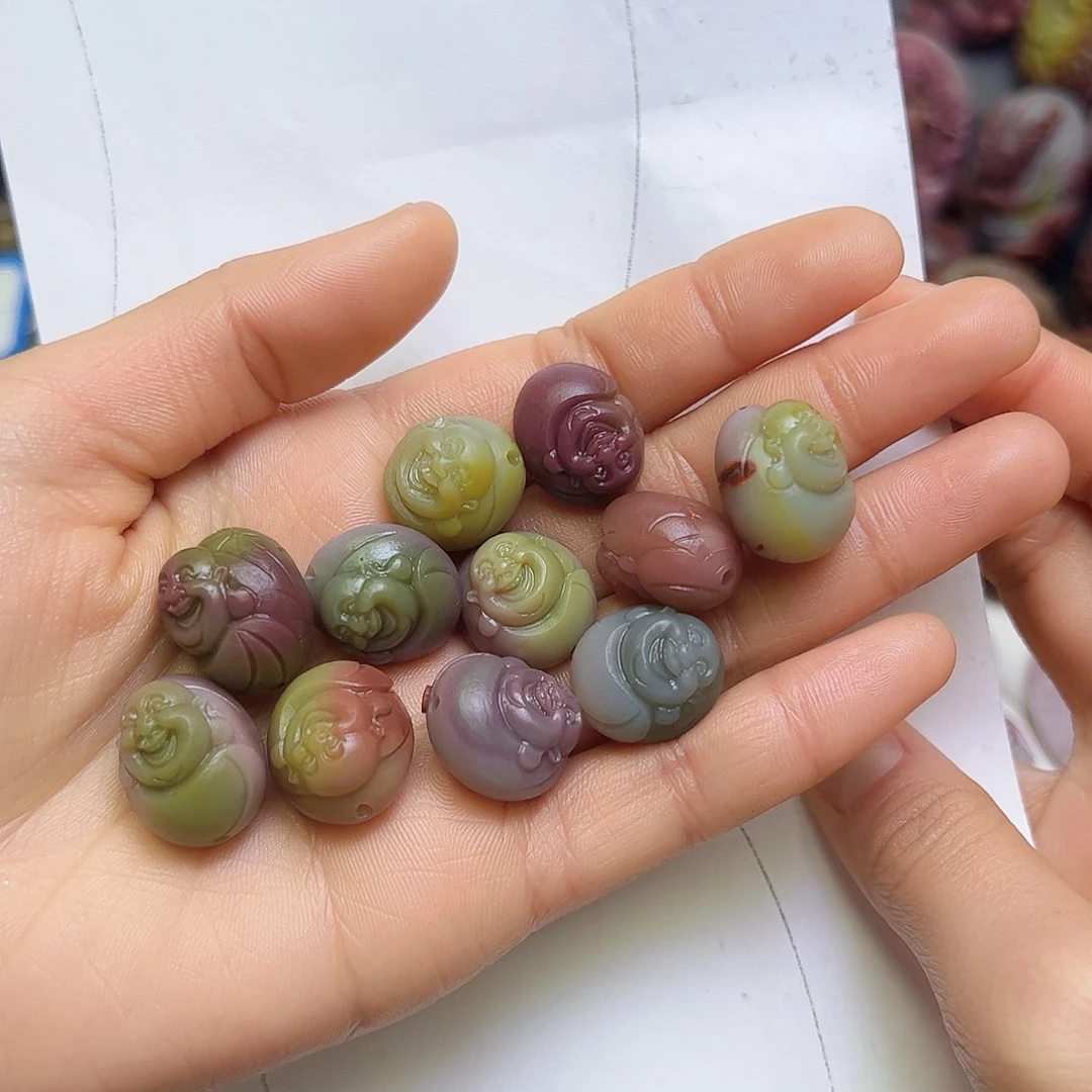 云***刀玛瑙/玉髓未镶嵌定制手串