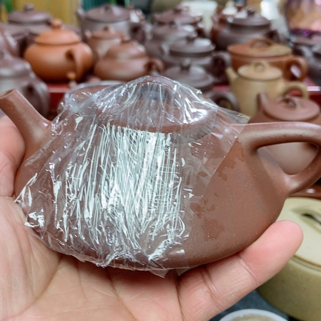 紫砂茶壶自*底漕青零添加合瓢壶不是半手工壶假一赔十