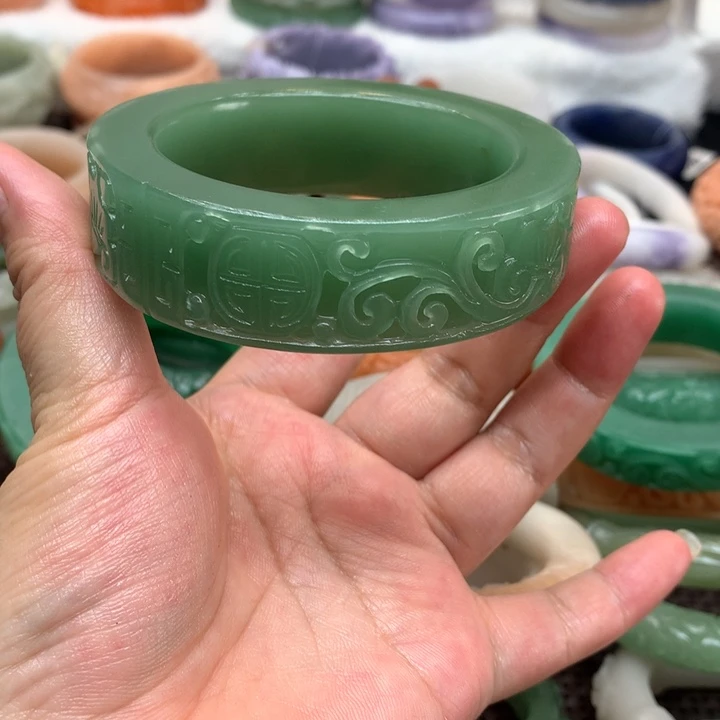 石英质玉手镯未镶嵌╰****╯