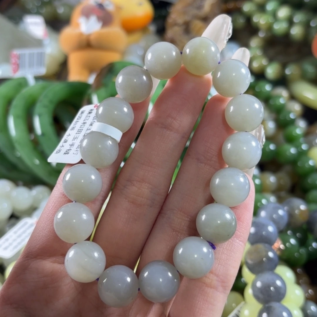 和田玉未镶嵌手链202