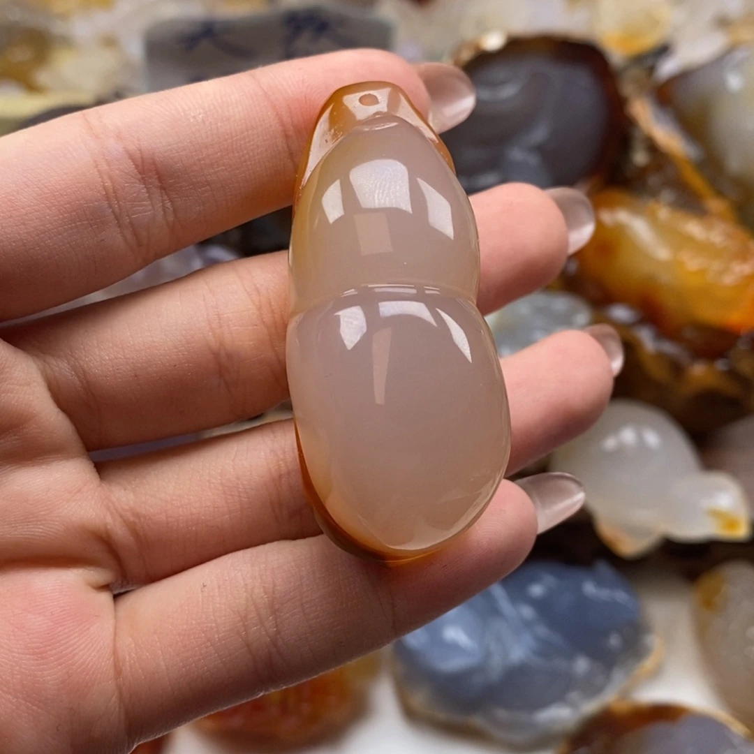 玛瑙/玉髓未镶嵌颈饰