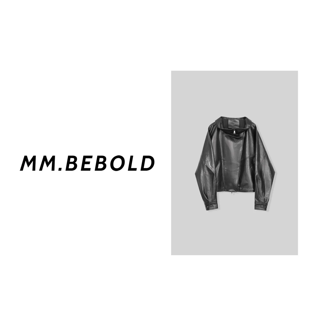 【妙姐精选】百搭休闲韩系气质短款皮外套GM821