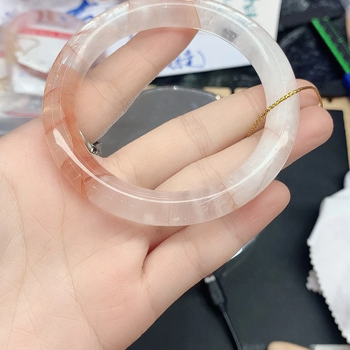 水晶手镯未镶嵌436（56事实上）