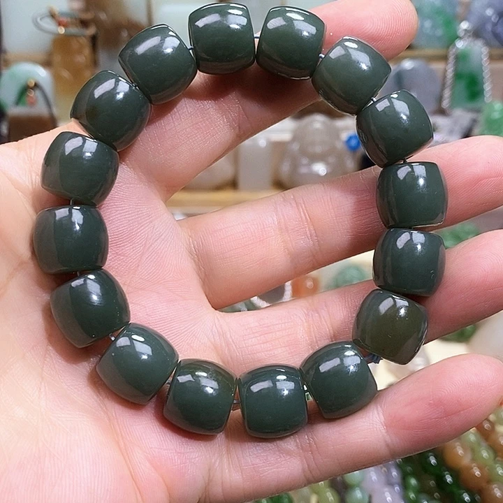 和田玉手链未镶嵌