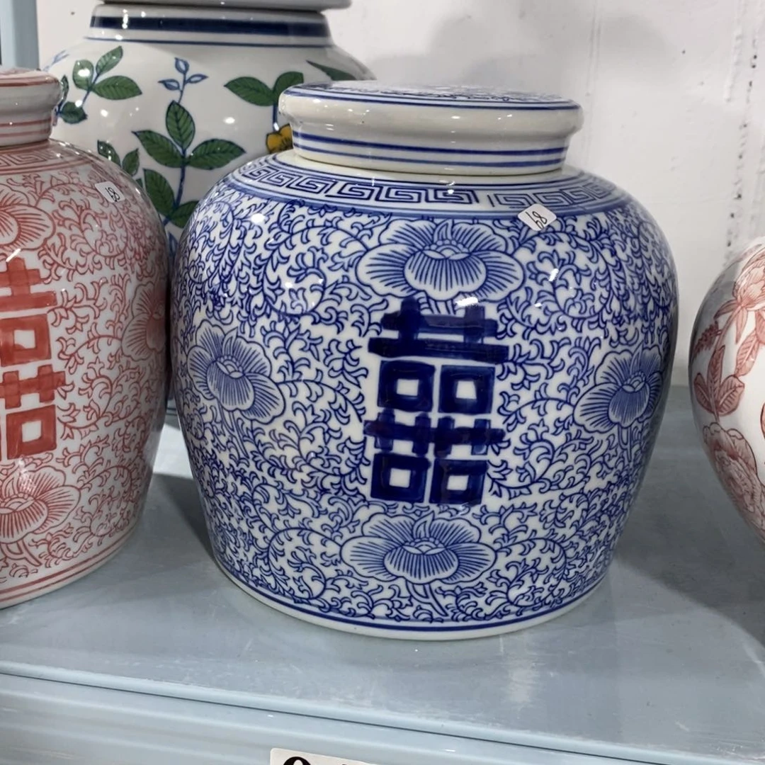 【闪购商品】摆件双喜罐摆件……