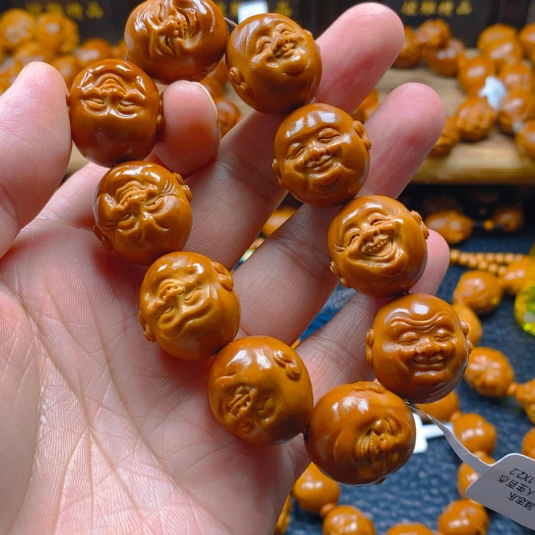 手串/手链橄榄核顾志东2.1×2.2笑口常开～十分开心