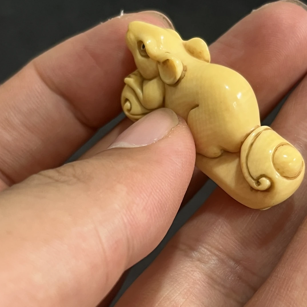 猛犸牙雕刻件 随机多样性 直播间为准