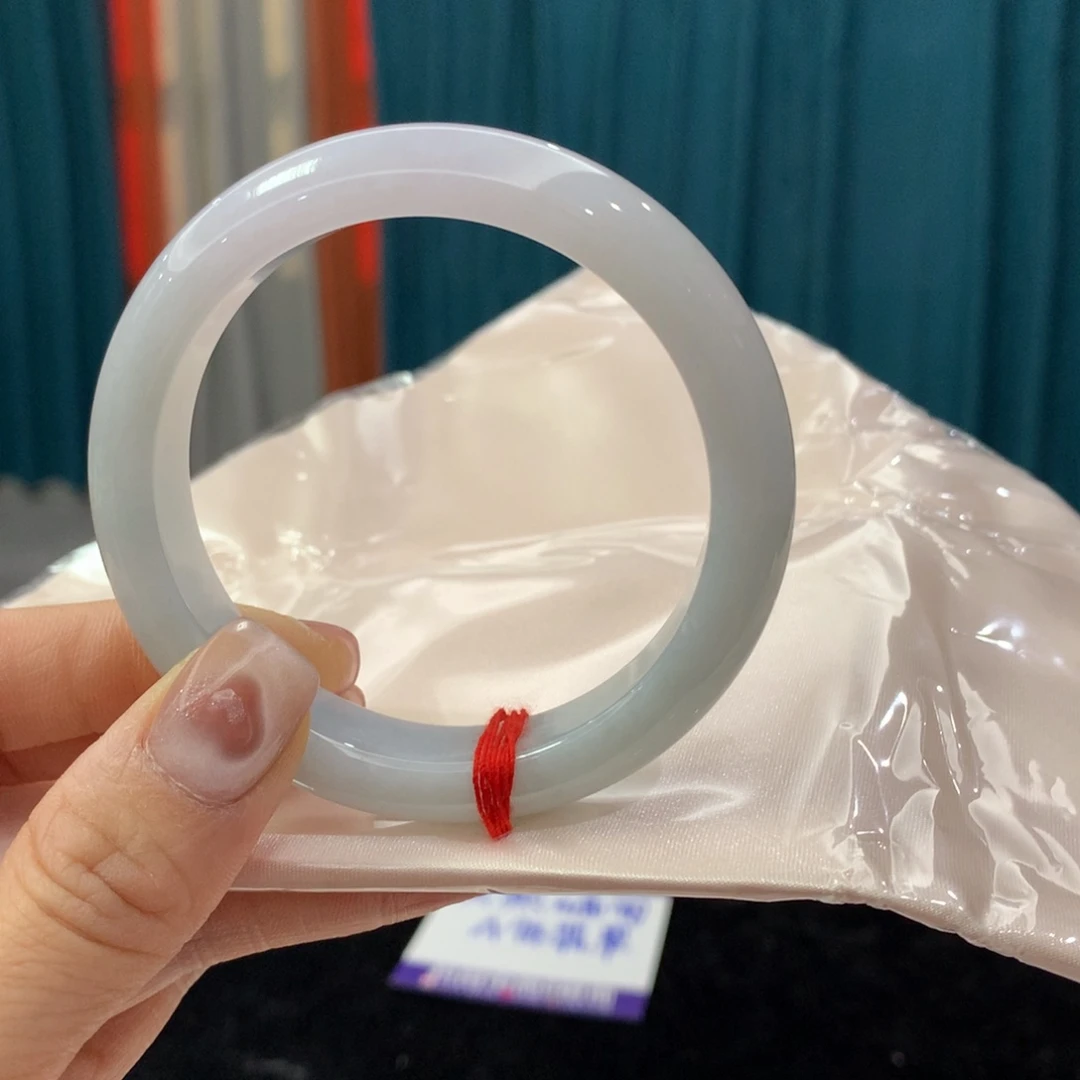 未镶嵌手镯翡翠完美者慎拍 圈口55.8