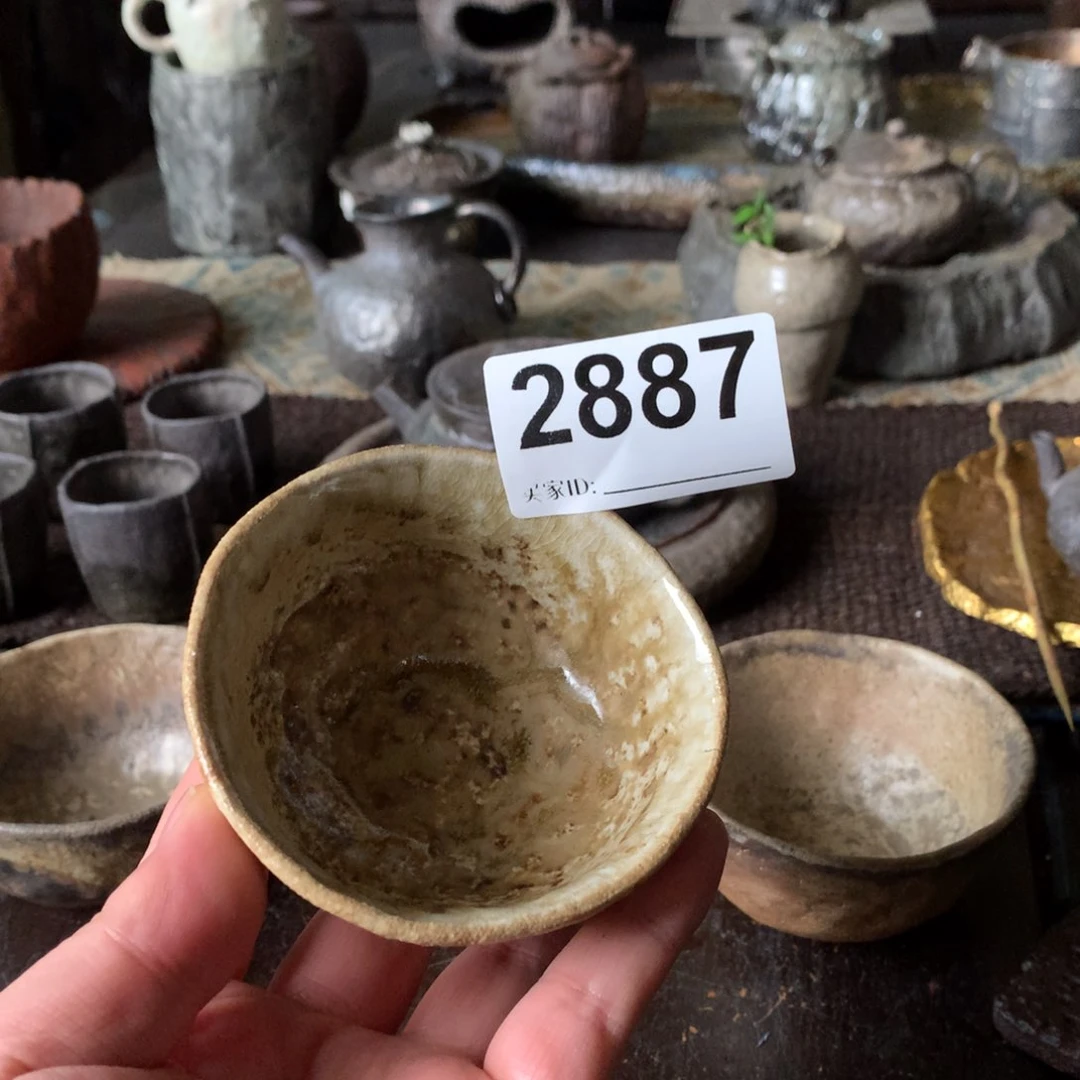 杯我****的手工制作柴烧茶具