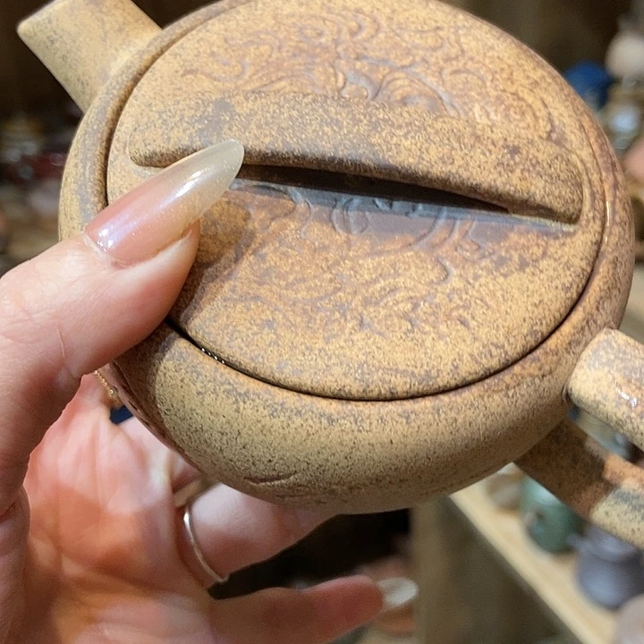 柴烧老岩泥高端茶器