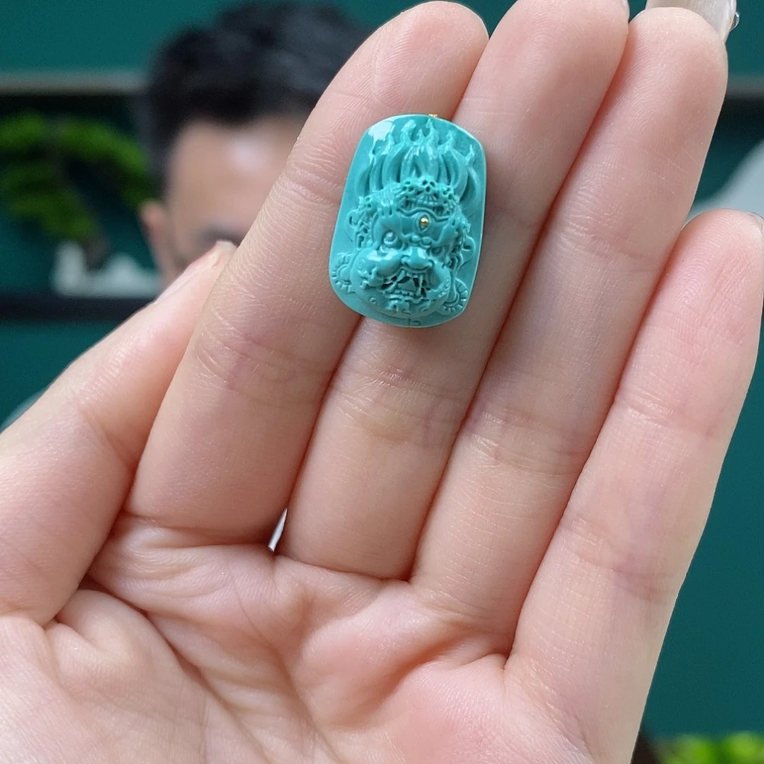 M***星未镶嵌绿松石珠宝奇石