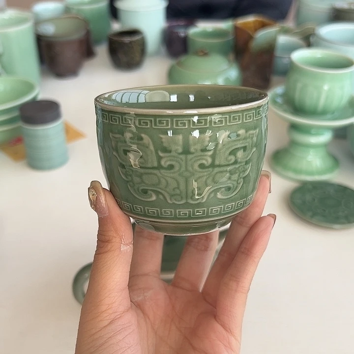 小米茶器龙泉青瓷