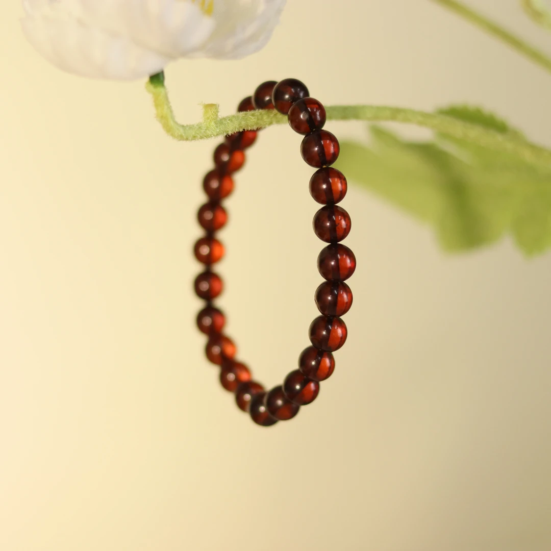 ZC10A18296[原创]琥珀素圈手串（多样性发货）