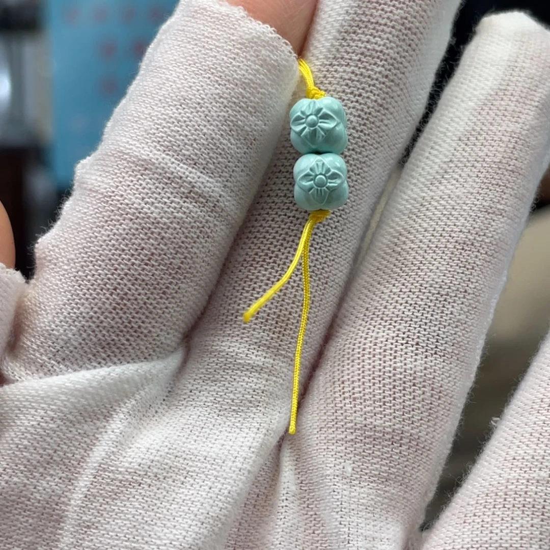 绿松石未镶嵌挂件