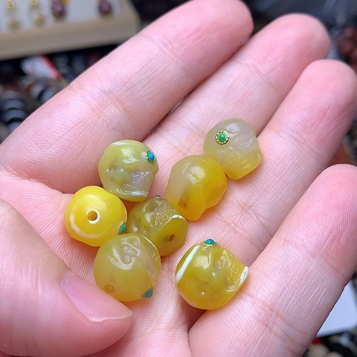 玛瑙/玉髓发1个未镶嵌