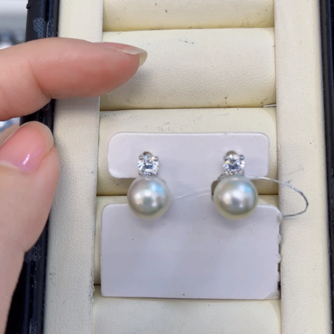 【闪购商品】海水珍珠耳饰未镶嵌