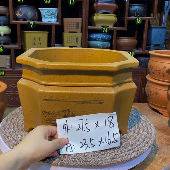 紫砂花盆紫砂艺术