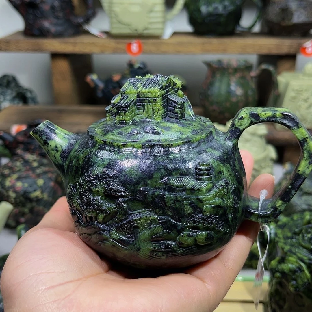 用****7藏玉药王石精品壶