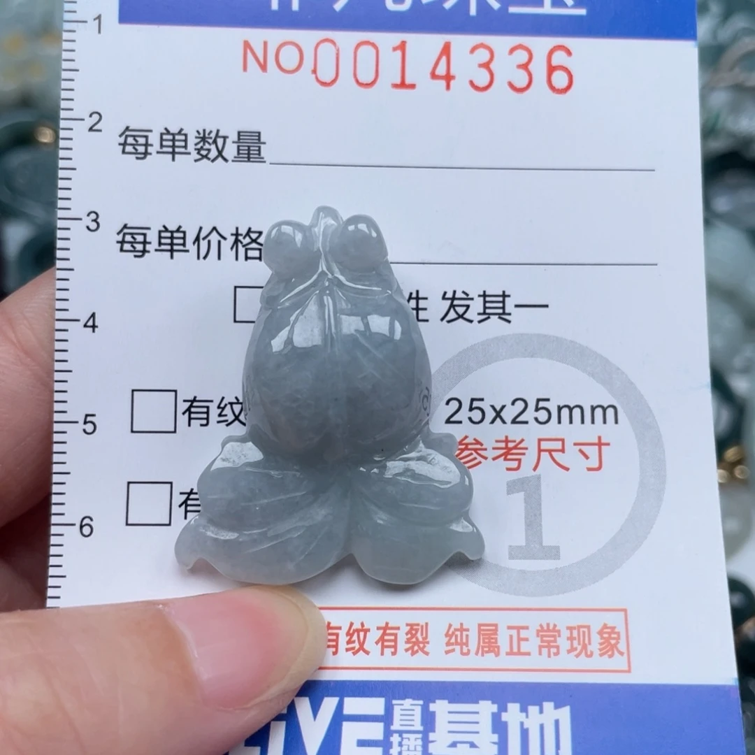 翡翠未镶嵌颈饰14336