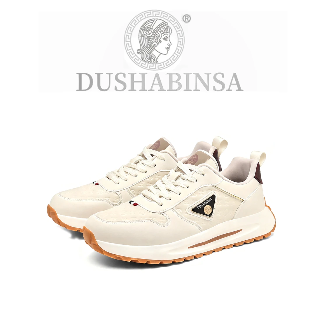 DUSHABINSA杜莎缤萨经典轻奢休闲鞋防滑耐磨缓震男鞋
