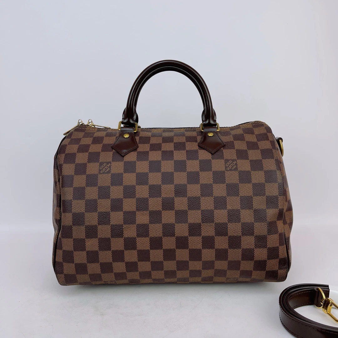 95新 LouisVuitton/路易威登 LV 棕色单肩包内标CT3105底30 L516