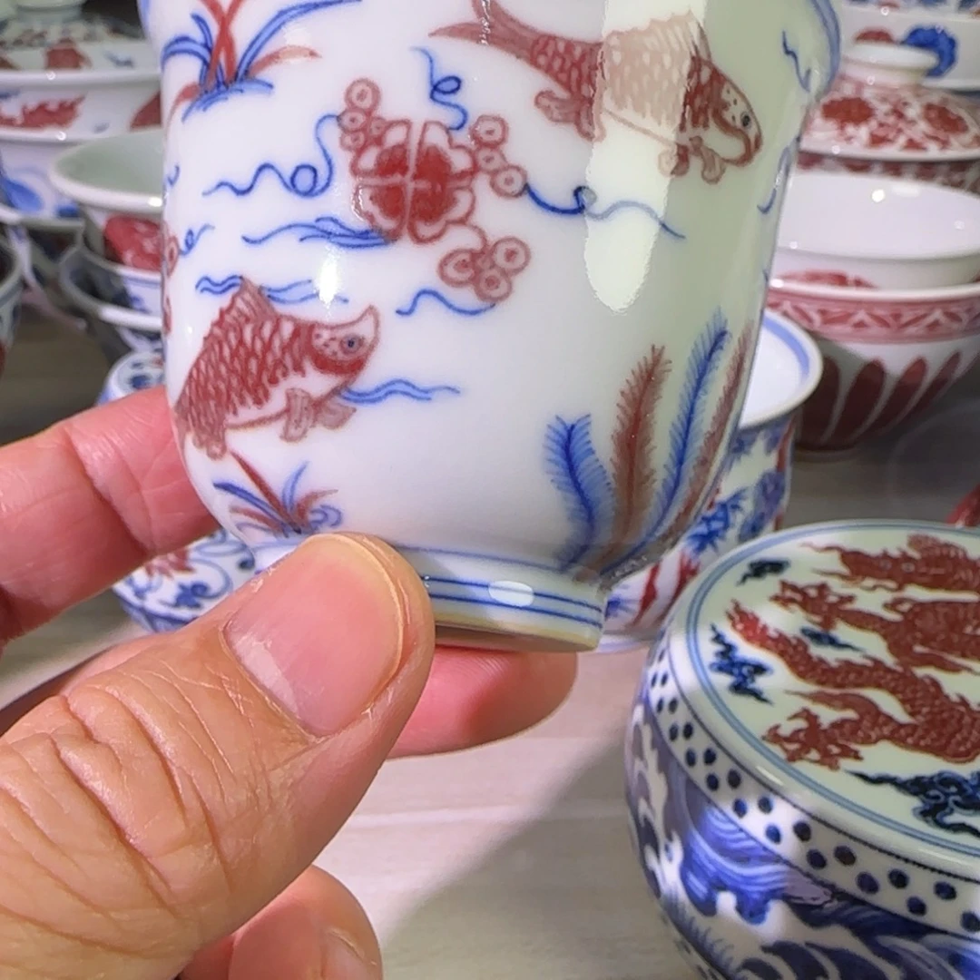 景德镇陶瓷原矿茶具