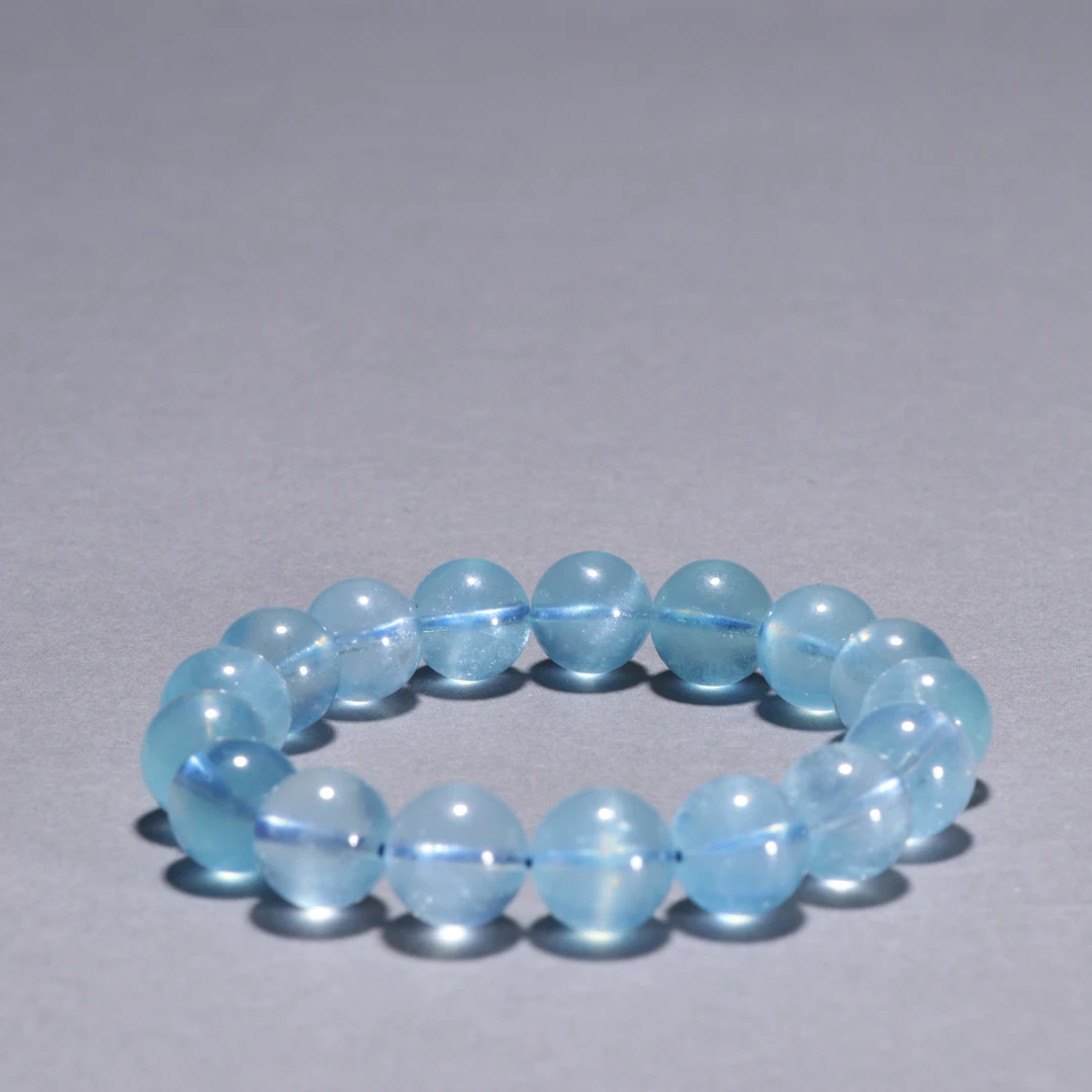 1230《承玺国际》创汇·海蓝宝手串