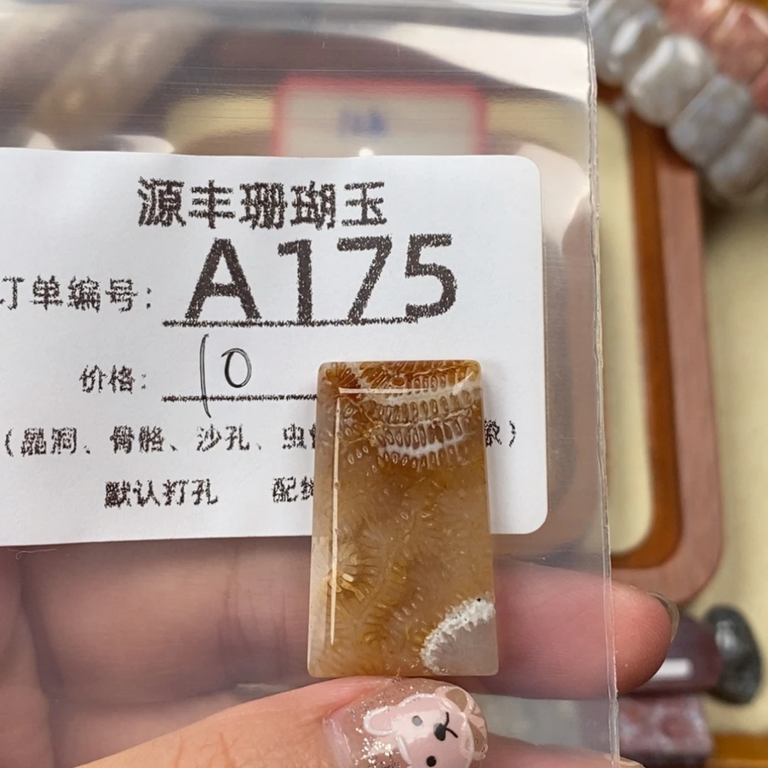 叁***迁未镶嵌颈饰硅化玉