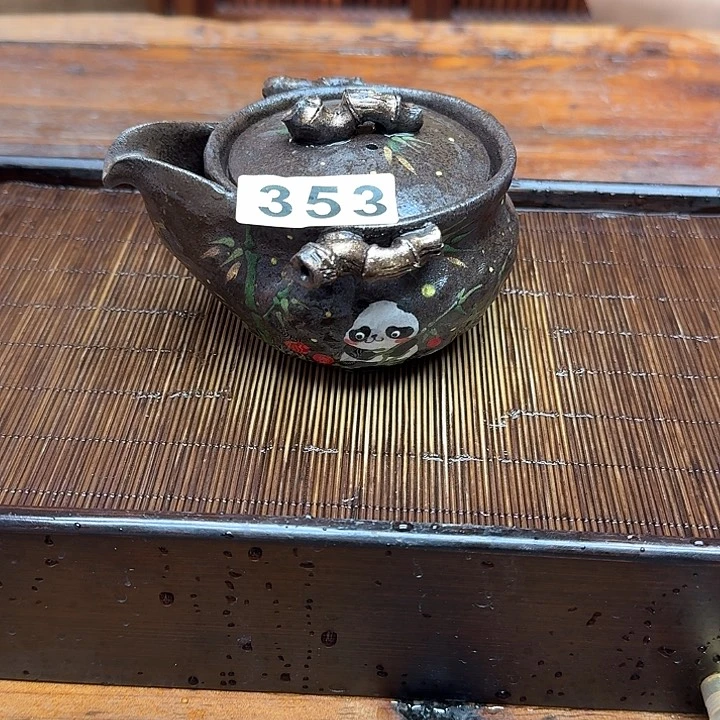 纯手工制作粗陶茶具