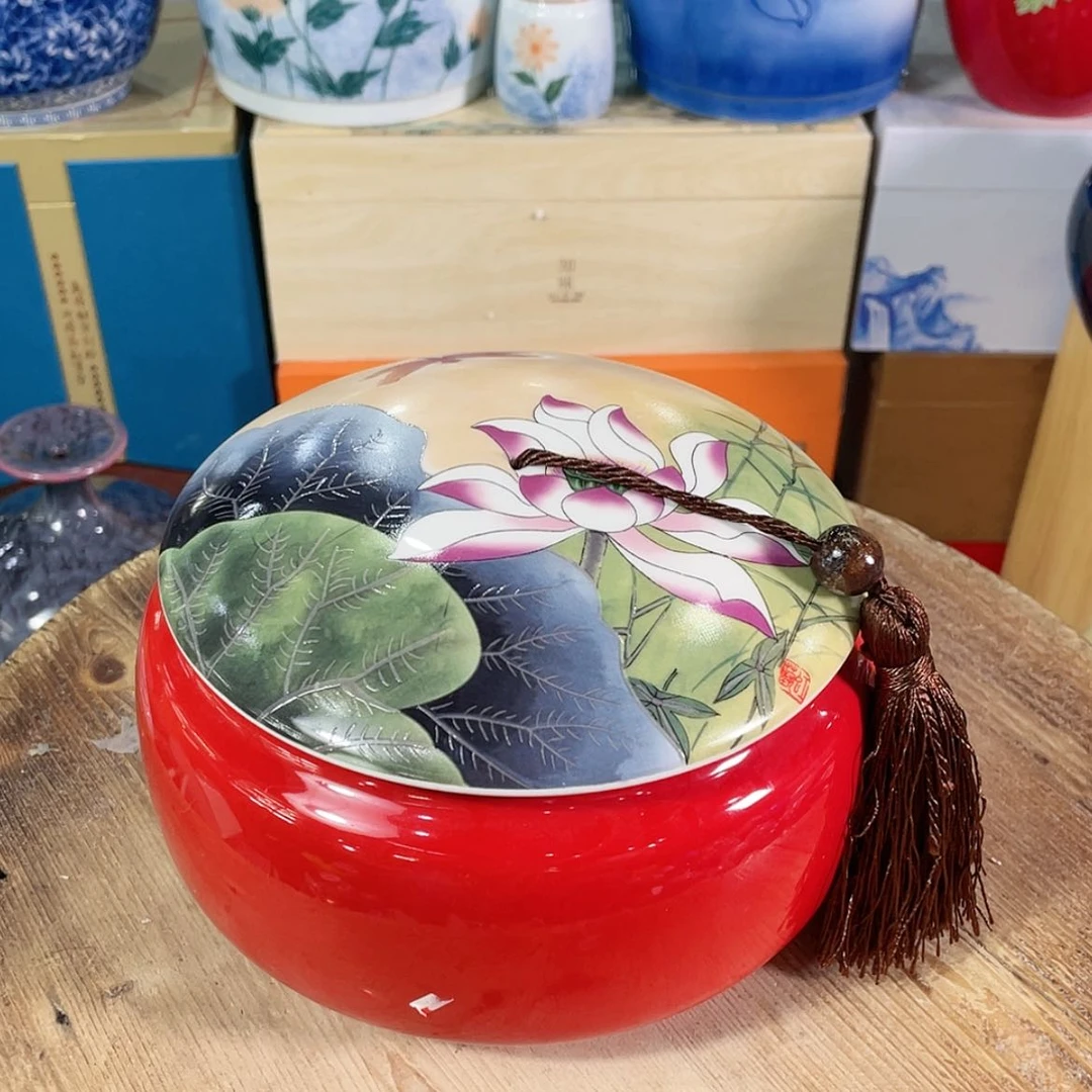 【闪购商品】罐陶瓷茶叶罐密封罐
