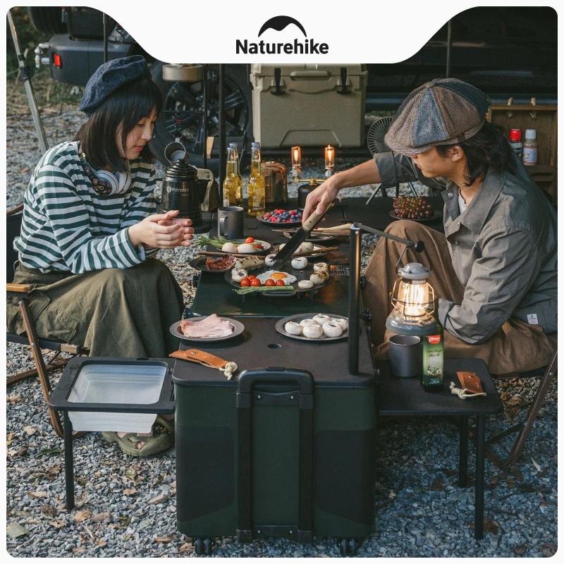 【烟火·移动厨箱】挪客大容量移动厨箱自由拼接露营烧烤户外厨房