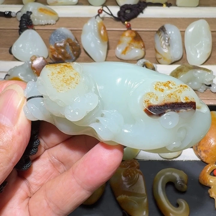 吊坠(不含链)未镶嵌和田玉绝**人