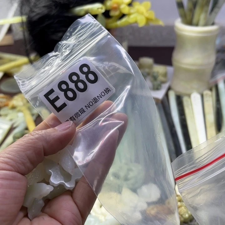 蛇纹石玉发饰合金紫**然