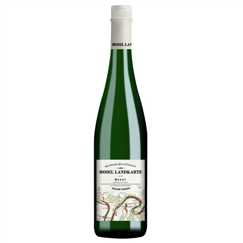 德国摩泽尔地图干白葡萄酒750ml*1瓶装