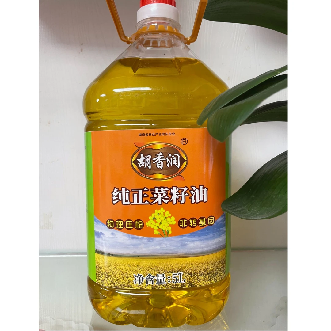 胡香润纯正菜籽油5L