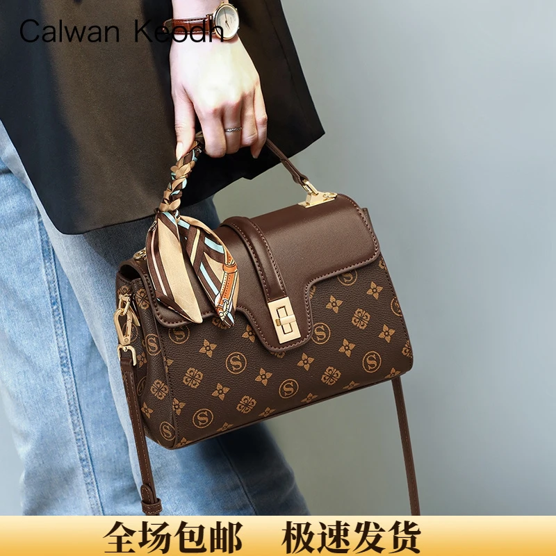 Calwan Keodh包包女包日常百搭斜挎手提包生日礼物送女友送老婆