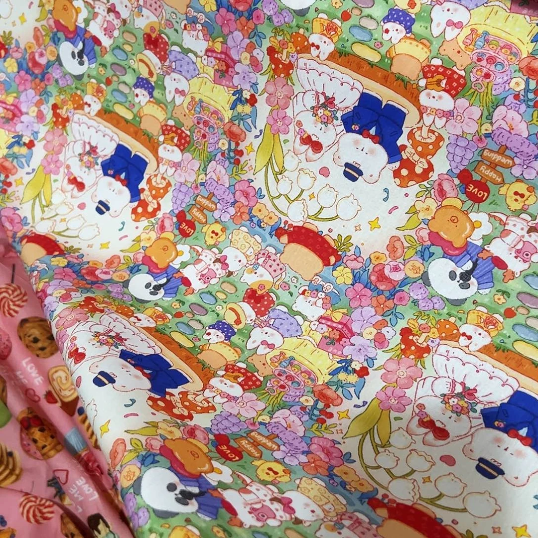 棉一米价纯棉平布1.1米宽果子9